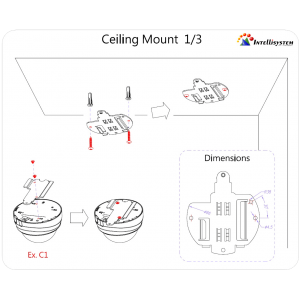 Ceiling Mount 1/3 - Intellisystem